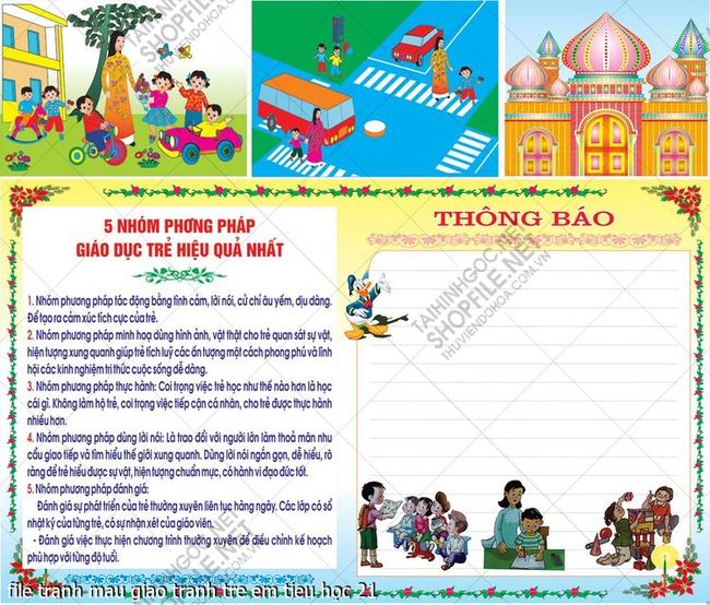 file tranh mau giao tranh tre em tieu học 21